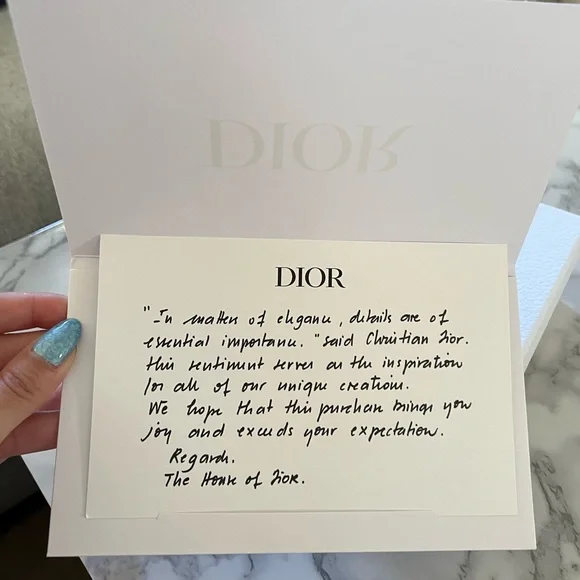 Dior card - Picture 2 of 2